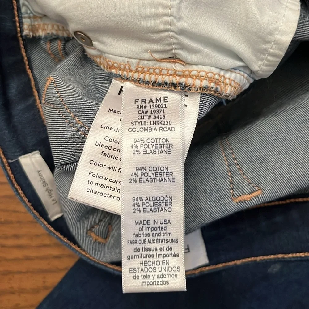 Frame‎ Le High Skinny jeans, size 29 - Picture 13 of 15